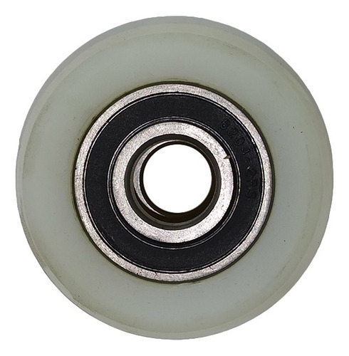 Rueda Frontal Nylon Zorra Electrica Bf25 Repuesto Ruedas Blanco
