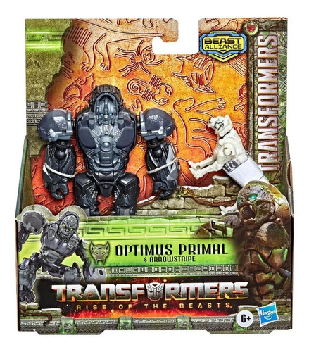 Transformers Rise Of The Beasts: Optimus Primal Con Arrowstr