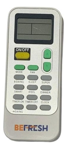 Aire Acondicionado Piso Techo Befresh On/off 6 Tr 18000 Frig Color Blanco