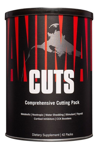 Imagen 1 de 5 de Animal Cuts Universal Nutrition 42 Packs