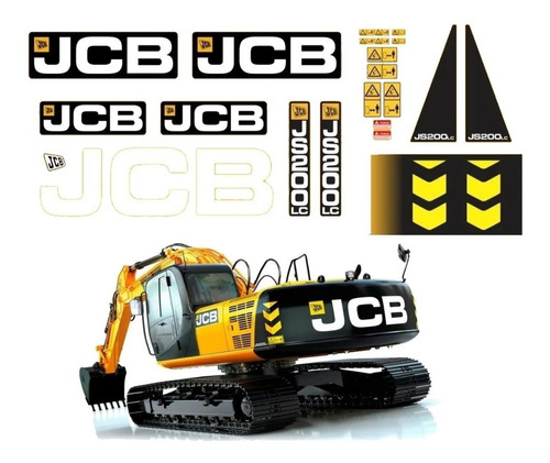 Faixa Escavadeira Jcb Js200lc Js 200 Lc