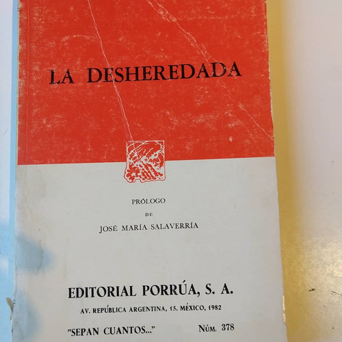 La Desheredada Benito Perez Galdós