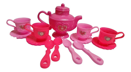 Kit Lanchinho Da Tarde Infantil Conjunto 13 Peças Brinquedo