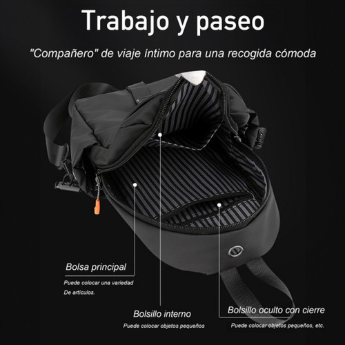 Pecheras Mochila Bolsa De Hombro Bandolera De Viaje