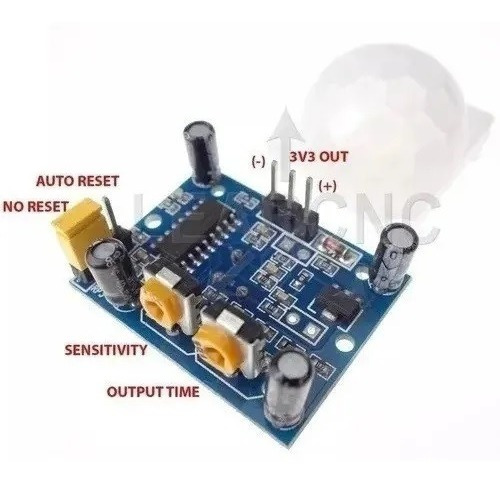 10 X Módulo Sensor Presença Movimento Pir Hc-sr501 Arduino