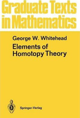 Libro Elements Of Homotopy Theory - George W. Whitehead