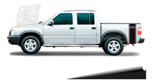 Calco Chevrolet S10 2000 - 2012 Stripe Mark Juego Laterales