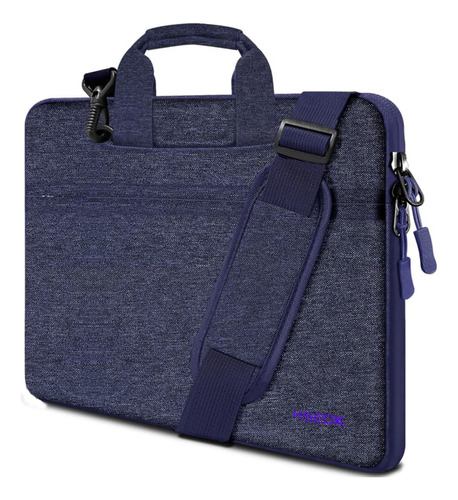 Portátil Bolso Protector P Hseok, Azul Oscuro, 17.3 Pulgadas