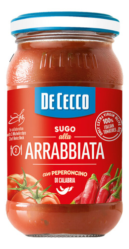 Salsa Arrabiata De Cecco 200 G.