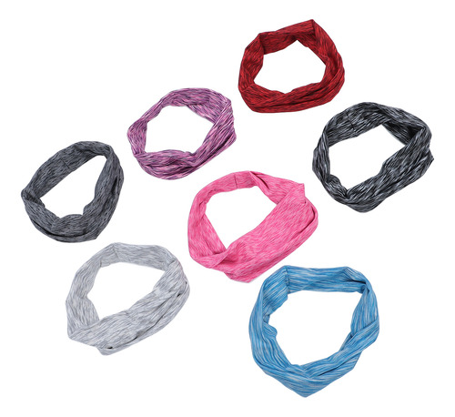 Diademas Deportivas Antideslizantes De 7 Colores, 7 Colores