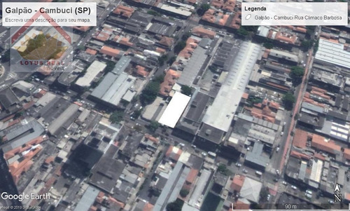 Galpão/pavilhão Para Alugar No Bairro Cambuci Em São - 934-2