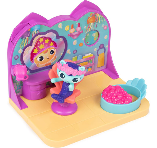 Gabbys Dollhouse Cuarto Sala Spa Marin De Mercat Original Rosa