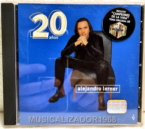Alejandro Lerner - 20 Años Cd En Impecable Estado Envíos 