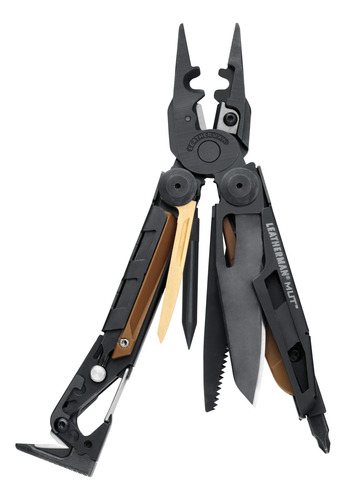 Leatherman - Multiherramienta Mut Eod, Negra Con Funda Negra