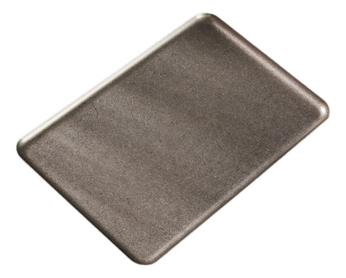 Bandeja Elegante De Acero Inoxidable Para Servir 30cm X 20cm