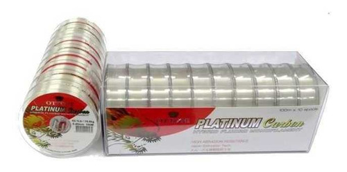 Imagem 4 de 5 de Linha Platinum Fluorcarbon Leader 0,30mm 100m