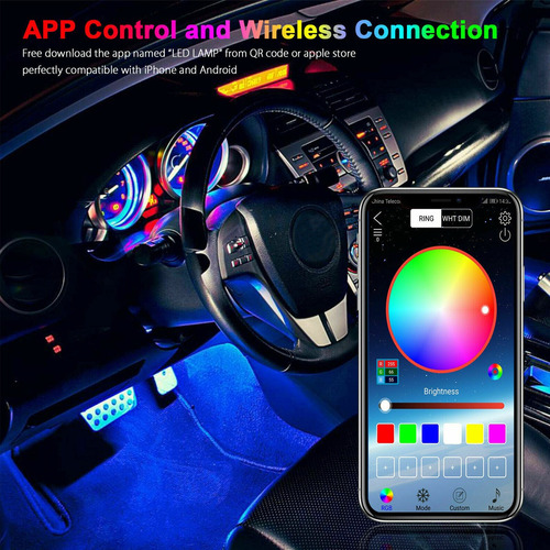 Application Of Decorative Led Colorides Light Of A