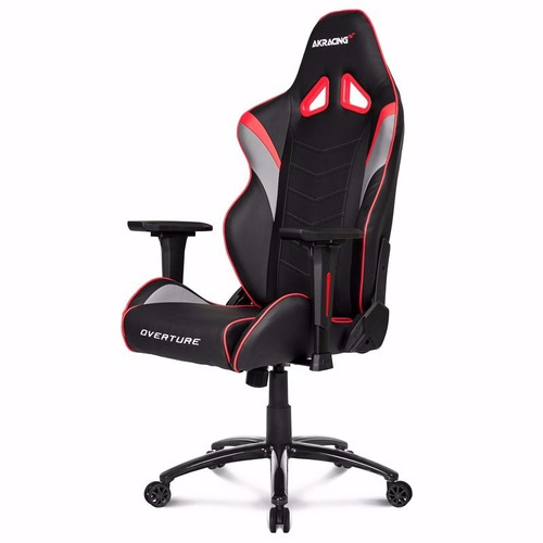 Silla Gamer Akracing Overture Black And Red - Ergonómica