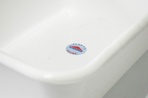 Bandeja Batea Argenshop 0589 Color Blanco De Plástico