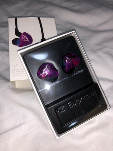 Kz Zst Fone In Ear Profissional Monitor - Retorno Palco ®