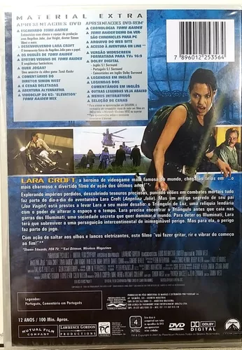 Dvd - Lara Croft: Tomb Raider - Angelina Jolie em Promoção na Americanas