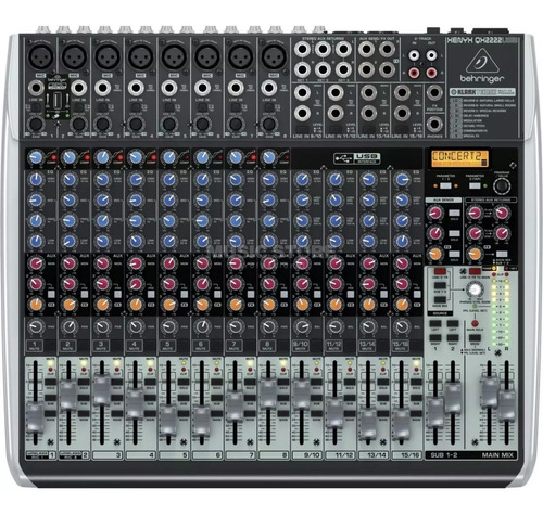 Mezcladora Behringer Qx2222usb