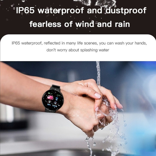 Imagen 6 de 6 de Smart Watch Reloj Inteligente 116p Circular Facebook, Llamad