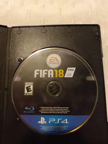 Imagen 3 de 4 de Fifa18 Ps4 Fisico Original Excelente Estado Envio Normal