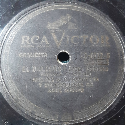 Pasta Andres Chazarreta Arte Nativo Rca Victor C349