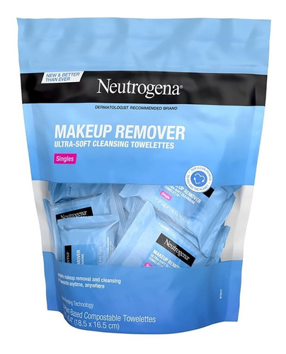 Neutrogena Makeup Remover Singles 20 Toallitas