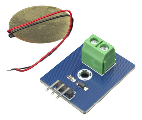 Modulo Sensor Piezoeléctrico 27 Mm Para Arduino