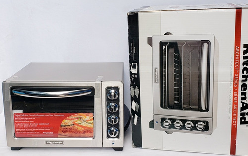 Horno Eléctrico De Mesa Tostador Kitchenaid Kco222cs 12 PuLG