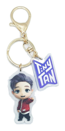 Llavero Coreano De Moda Kpop / Tiny Tan Rm (2 Piezas)