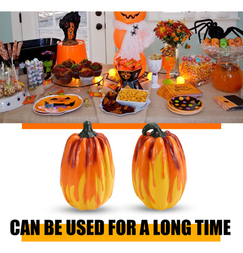 Luces De Halloween Con Forma De Calabaza Encendidas En Llama