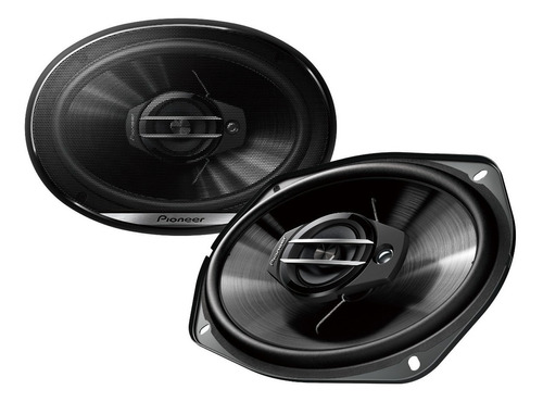 Par Parlantes Para Carro 6x9' 3 Vias, 400w Pioneer Ts-g6930f Color Negro