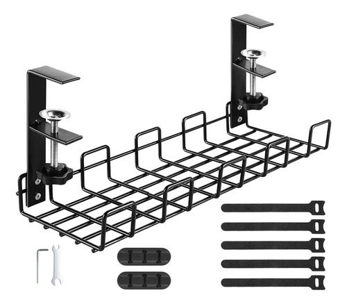 Gestión De Cables Para Colocar Debajo Del Escritorio Organiz