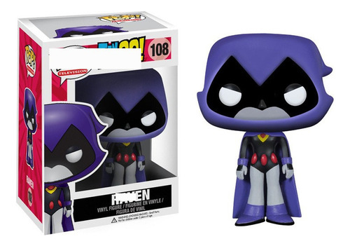 Teen Titans Go Raven Cuervos Modelo Hecho A Mano 108 #