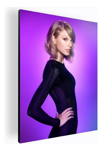 Cuadro Decorativo Moderno Poster Taylor Swift 42x60 Mdf