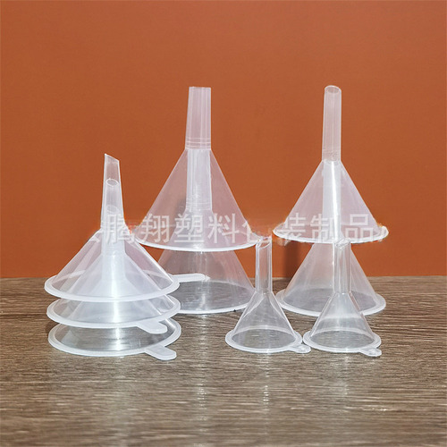 4 Grams - Mini Funnel - 50 Plastic Mini Funnels 60ml Long