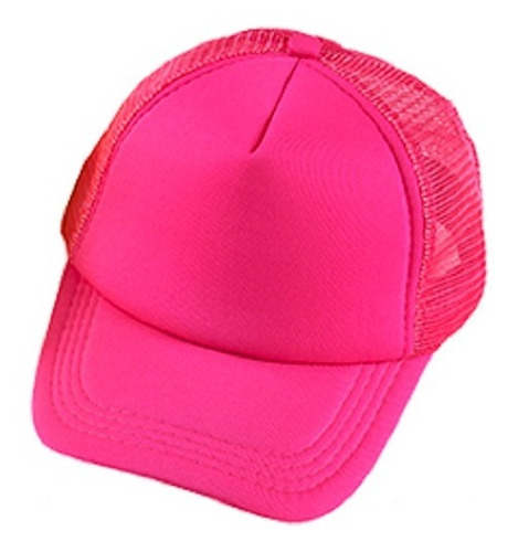 Gorra Visera Trucker Cap Fluo X1 Fluor Cotillon Gorro Upd