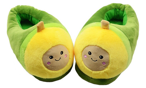 Pantuflas Palta Aguacate Adulto/ Kiwii Regalos