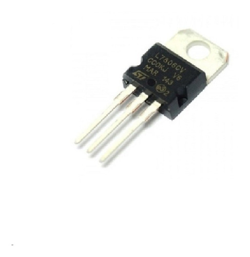 Regulador 7806cv L7806cv Lm7806 6v 1,5a Pack 5 U