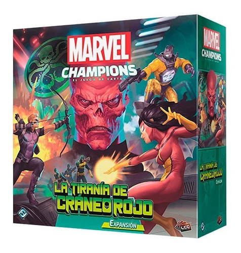 Marvel Champions El Juego De Cartas Tiranía De Cráneo Rojo