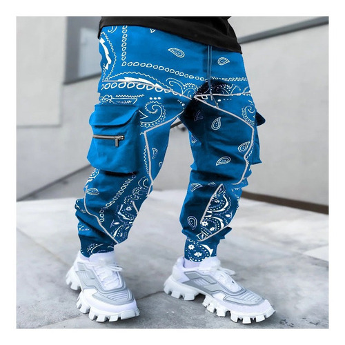 2022 Moda Moda Pantalones De Hip - Hop Impresos Para Hombres