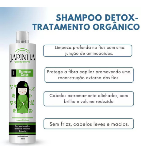 Shampoo Japinha Orgânica 300ml Original!