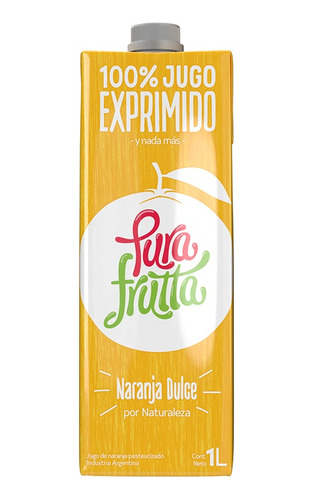 Jugo Sin Tacc Pura Frutta Naranja 1 Lt