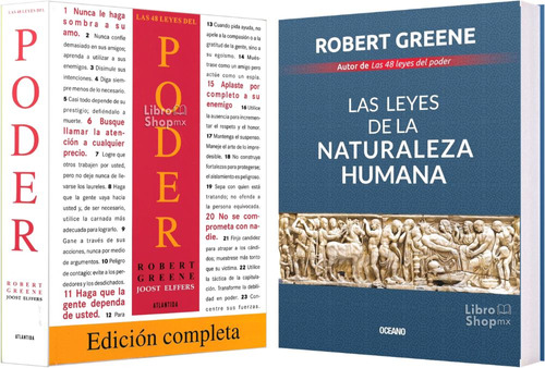 Las 48 Leyes Del Poder B + Las Leyes De La Naturaleza Humana