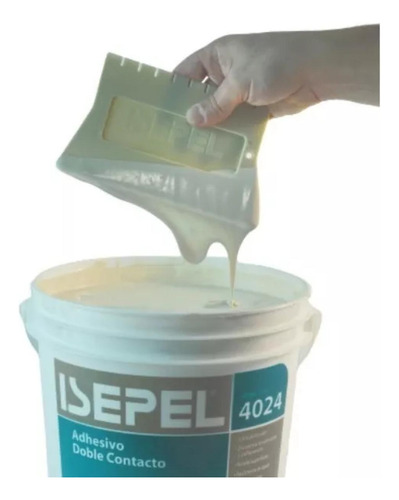 Imagen 2 de 8 de Adhesivo Ecologico 2 Kg 4024 Pegamento Doble Contacto Isepel