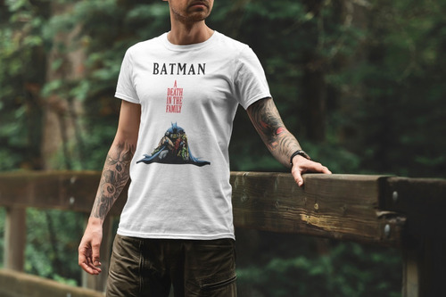Camiseta Comic Clasico Batman Muerte En La Familia Unisex
