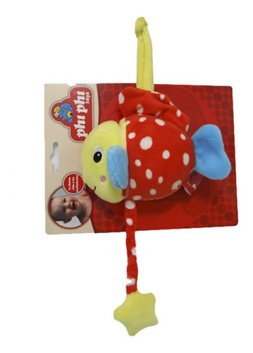 Cunero Musical Pescadito De Peluche Original Phi Phi Toys